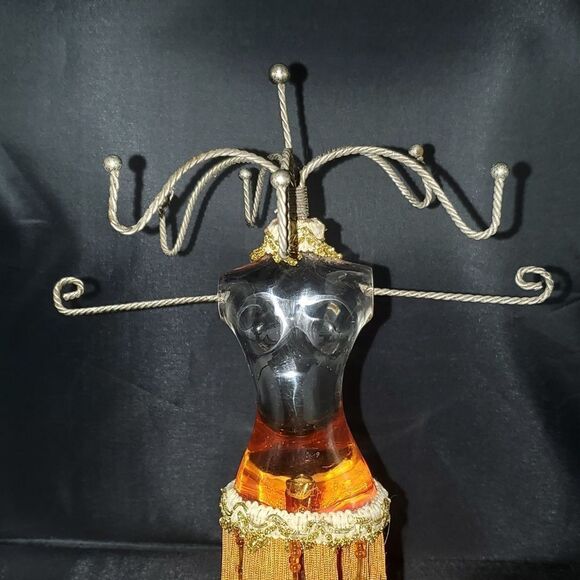 Mannequin Hula Girl Jewelry Necklace Stand - Picture 2 of 10